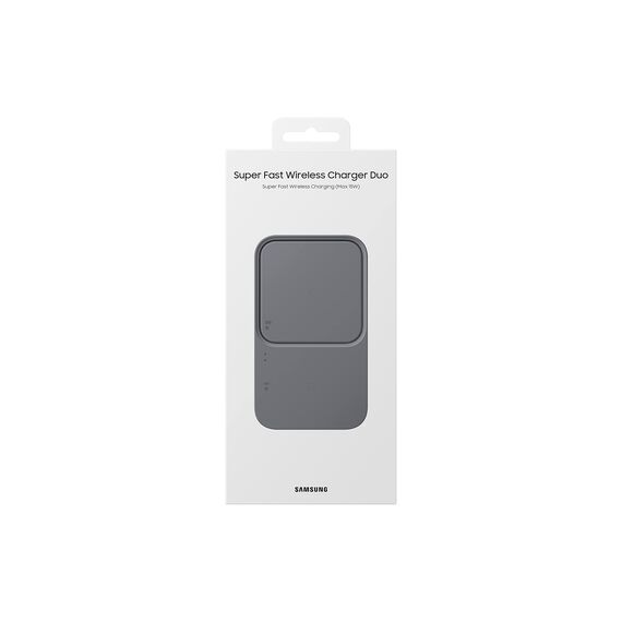Samsung Wireless Charger Duo mit Schnellladeadapter EP-P5400T