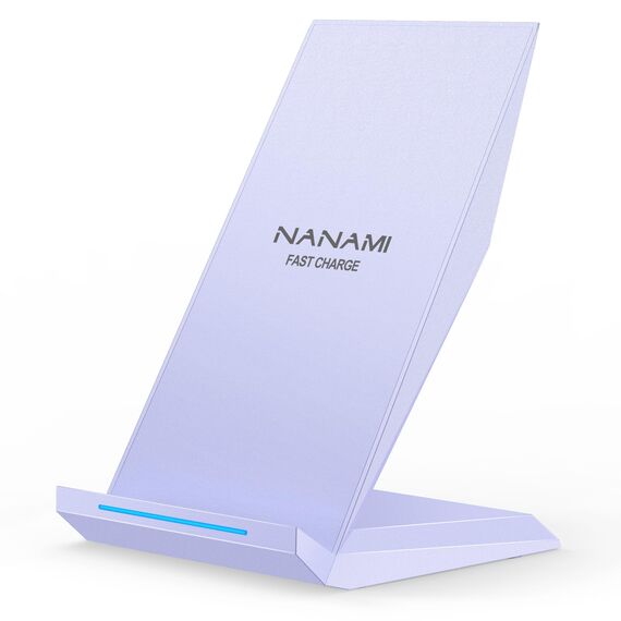 NANAMI Fast Wireless Charger, Induktive Ladestation für Apple iPhone 17 16 15 14 13 12 Pro 11 XS Max XR X 8 Plus,Kabelloses Ladegerät Phone Handy Charger Schnell für Samsung Galaxy S26 S25 S24 S23 S22