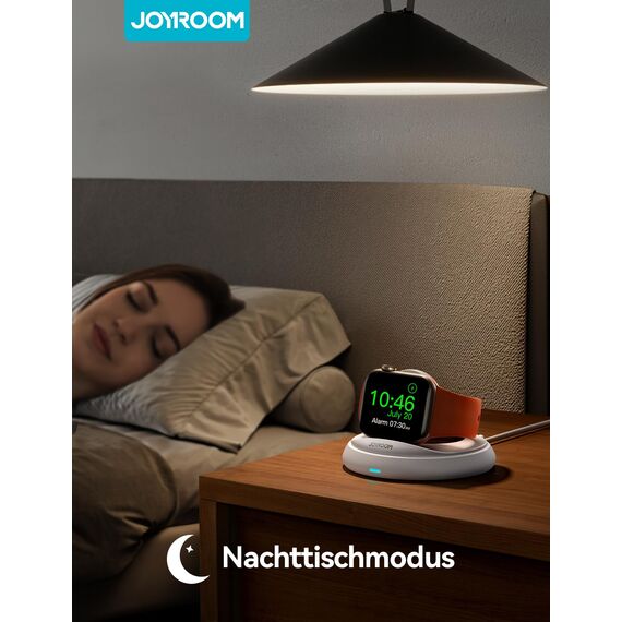 JOYROOM Kabellose Apple Watch Ladekabel, 2026 Neu Magnetische Apple Watch Ladegerät mit 1m USB C Kabel, iWatch Ladestation für iWatch S11/10/9/8/7/SE3/6/5/4/3/Ultra3(38mm/41mm/42mm/44mm/45mm46mm/49mm)