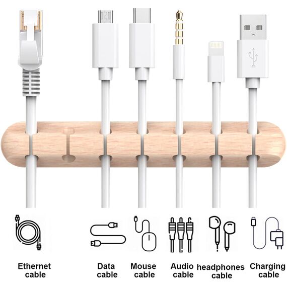 SOULWIT® Kabelhalter Kabelclips, [3 Stück] kabelmanagement Selbstklebend Kabel Organizer Vielzwecke Kabelführung Set für Schreibtisch Computer PC, USB Ladekabel, ZuhauseBüro