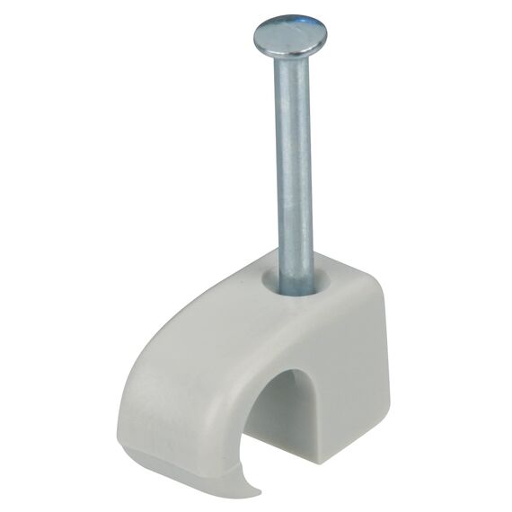 REV Expressschellen, 200 St. Nagelschellen -Kabelschellen, 7-11mm, grau (Packung mit 2)