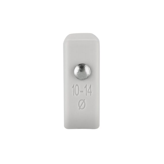 REV Expressschellen, 100 St. Nagelschellen -Kabelschellen, 10-14mm, grau