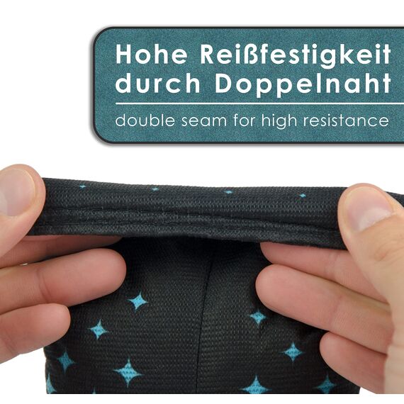 King Kong State Luftentfeuchter für Autos 2-Pack - Entfeuchter-Kissen 2x 1kg für beschlagene Autoscheiben - mit wiederverwendbarer Antibeschlag-Füllung und Anti-Rutsch-Pad
