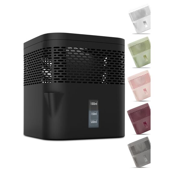 BonAura® Luftentfeuchter ohne Strom - Raumentfeuchter für Keller, Bad uvm. - 450g Luftenfeuchter Nachfüllpack inklusive - Entfeuchter und Luftentfeuchter Granulat im Set - Schutz vor Schimmel