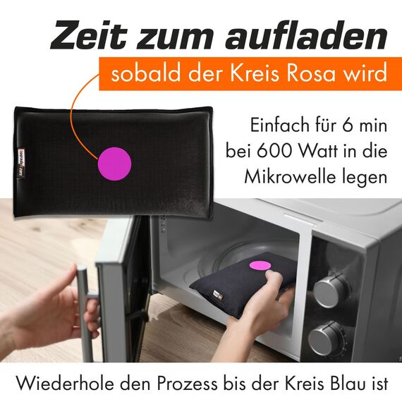 Upgrade4cars Auto Luftentfeuchter Kissen 1kg wiederverwendbar mit Restart-Funktion | Silica Granulat Innenraum Entfeuchter Universal | Autozubehör Geschenke für Frauen und Männer