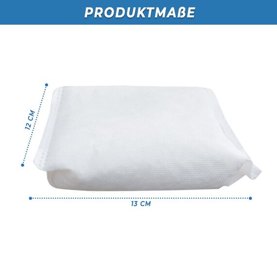 Vanorell 6 x 400 Gramm (2E) Luftentfeuchter Nachfüllpack Vliesbeutel XXL Box Granulat Nachfüllen Raumentfeuchter (neutraler Duft)