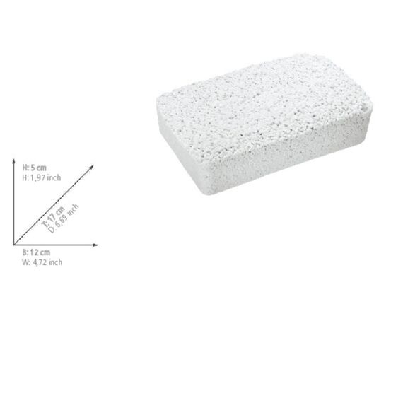 WENKO Nachfüllpack für Feuchtigkeitskiller 1kg, Granulatblock für Raumentfeuchter, fasst bis zu 1,4 l Feuchtigkeit, laborgeprüft, reduziert Schimmel & Gerüche, Weiß