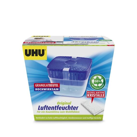 UHU Luftentfeuchter Original + Nachfüll-Beutel 450g