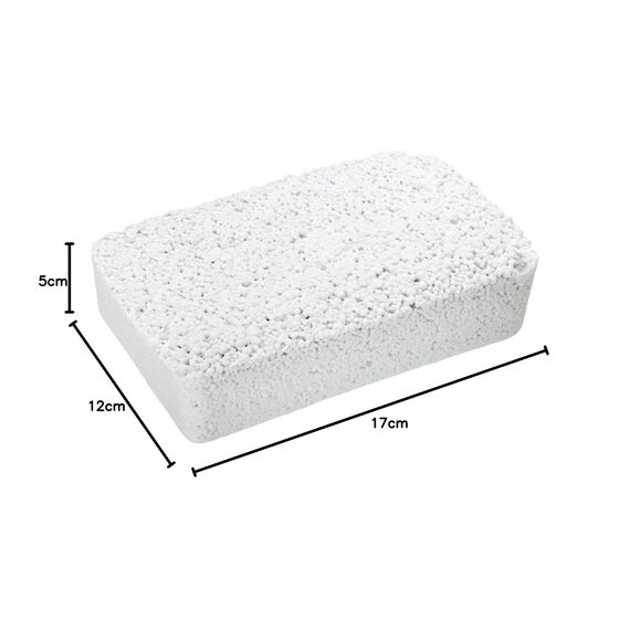 WENKO Nachfüllpack für Feuchtigkeitskiller 1kg, Granulatblock für Raumentfeuchter, fasst bis zu 1,4 l Feuchtigkeit, laborgeprüft, reduziert Schimmel & Gerüche, Weiß (Packung mit 2)