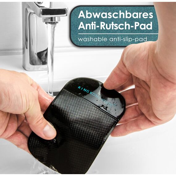 King Kong State Luftentfeuchter für Autos - Entfeuchter-Kissen 750g für beschlagene Autoscheiben - mit Indikator-Fenster und Anti-Rutsch-Pad