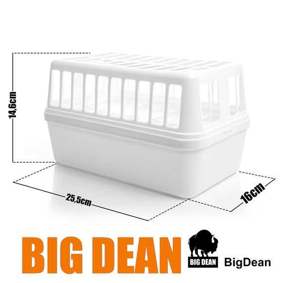 BigDean 4 Stück Luftentfeuchter + 8x 1,2kg Luftentfeuchtergranulat Nachfüllpack – Feuchtigkeits-Stopper nachfüllbar + wiederverwendbar – Luftentfeuchterbox ohne Strom