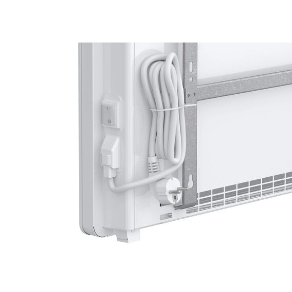AEG Wandkonvektor WKL 2005 für ca. 20 m², 2000 W, 5-30 °C, wandhängend, LC-Display, Wochentimer, Metall, Ökodesign 2018, 236535