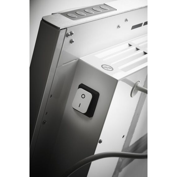 AEG Haustechnik Haustechnik Strahlungs- und Konvektor-Heizung DKE 100 für ca. 10 m², 1 kW, Energiespar-Sicherheitsfunktion, 234824, weiß (ral 9010)