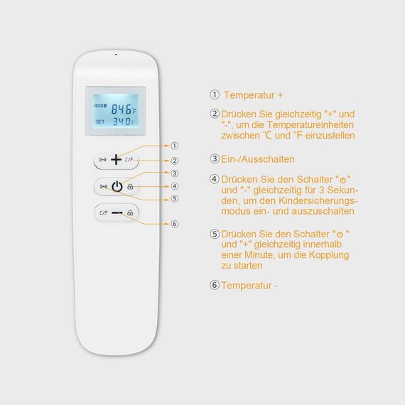Infrarotheizung Deckenmontage mit Thermostat, Deckenheizung Infrarot Deckenheizstrahler, APP Fernbedienung Steuerung, Elektroheizung Heizplatte Heizkörper Heizpaneel, 600 Watt - 80,5x60,5cm