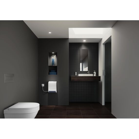 AEG Heizlüfter VH 213, Keramik Heizlüfter energiesparend, 2000 W für ca. 25 m², TÜV geprüft, LCD Display, Wochenzeitschaltuhr, Bad, 238296