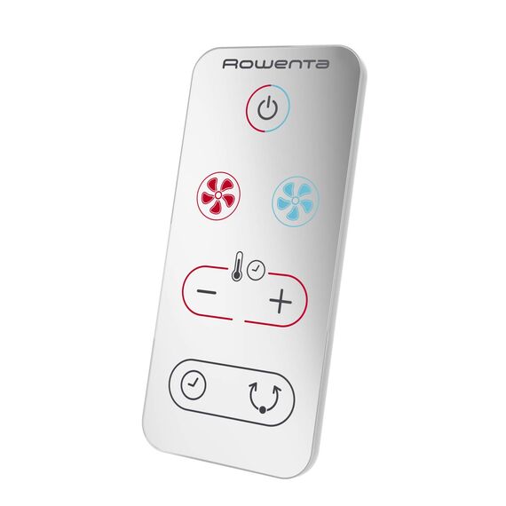 Rowenta 3-in-1 Turmventilator Silent Comfort, Heizlüfter, Ventilator und Luftfilter, 10 Stufen für jeden Bedarf, Eco-Heizmodus, Smart-Modus, Fernbedienung, Timer, Auto-Off, weiß, HQ8120