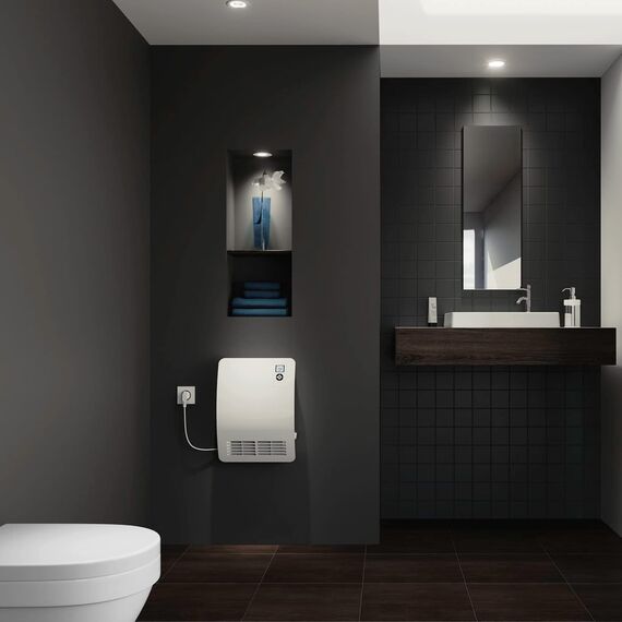 AEG VH Comfort, Heizlüfter energiesparend, 2000 W für ca. 25 m², LCD Display, Wochenzeitschaltuhr, 120 Min. Timer, Silent Mode, Bad, 238722