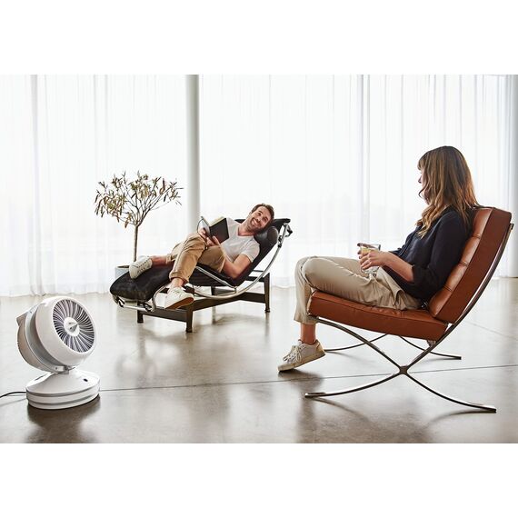 Rowenta HQ7152 Air Force Intense 2-in-1 Ventilator und Heizlüfter in einem Gerät | 2600 Watt, Eco-Heizmodus, inkl. Fernbedienung, sehr kompakt | weiß, 43/32/32 cm