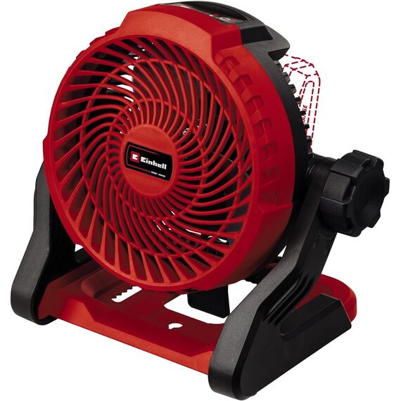 Einhell Akku-Ventilator GE-CF 18/2200 Li-Solo Power X-Change (18 V, Li-Ion, 3 Geschwindigkeitsstufen, 360° drehbarer Ventilatorkopf, Lieferung ohne Akku & ohne Ladegerät)