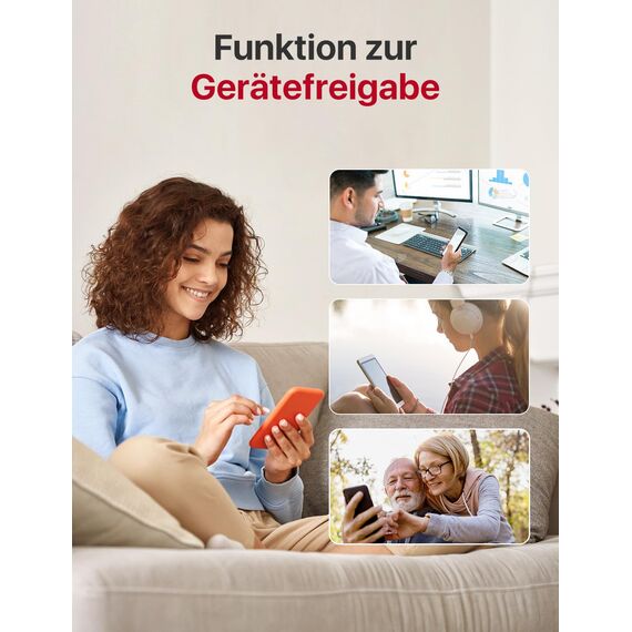 X-Sense WLAN Hygrometer Thermometer Innen, Temperatur- und Luftfeuchtigkeitsüberwachung per App, 500m Reichweite, Kostenfreier Datenexport, kompatibel mit Alexa, 4 Sensoren und 1 Basisstation SBS50