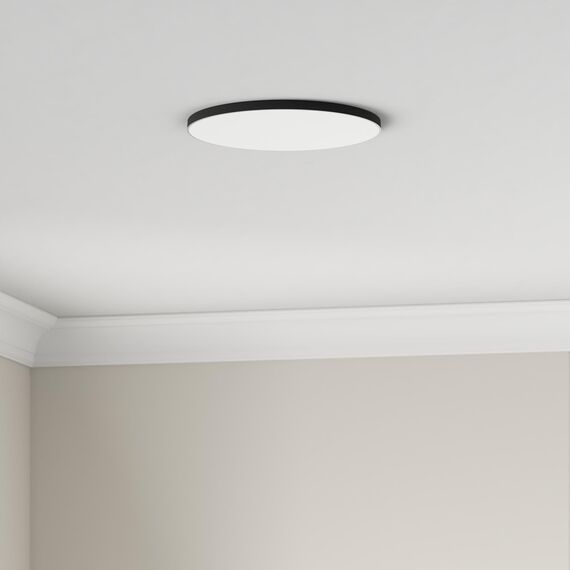 Led Deckenleuchte Dimmbar mit Fernbedienung 24W RGB Farbwechsel LED Deckenlampe Flach Rund Deckenbeleuchtung 3000K-6500K 2400LM für Schlafzimmer Küche Wohnzimmer Korridor Balkon Badezimmer Esszimmer