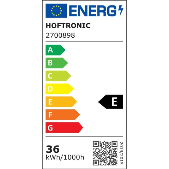 HOFTRONIC - LED Feuchtraumleuchte 120cm IP65-36W 4320 Lumen - 4000K Neutralweiß - Verknüpfbar - Kellerleuchte, Nassraumleuchte - Feuchtraum Wannenleuchte