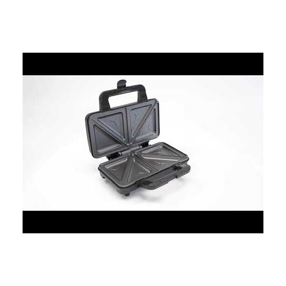 ProfiCook® Sandwichmaker | amerikanische Sandwiches | XXL-Toastscheiben | elektrischer Sandwichtoaster | extra große Sandwich-Platten (antihaftbeschichtet) | Sandwich-Maker mit 900W | PC-ST 1092