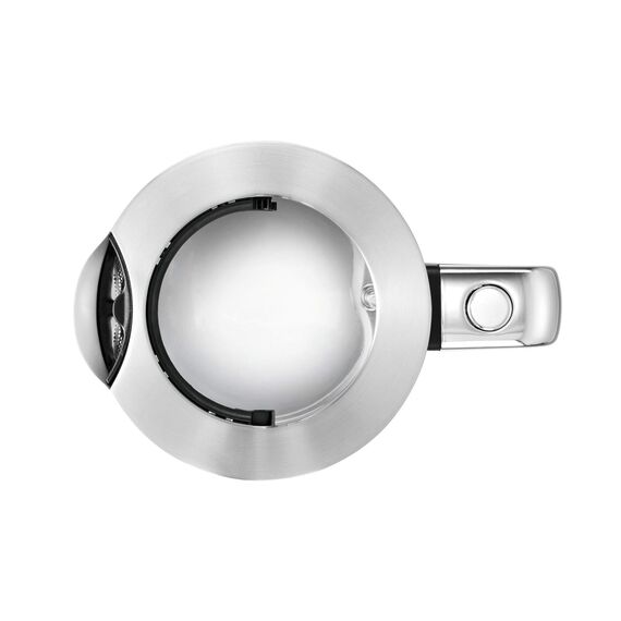 WMF Lono Wasserkocher Glas 1,7 Liter, Glaswasserkocher mit Kalkfilter, kabellos, 3000 Watt, edelstahl matt