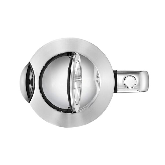 WMF Lono Wasserkocher Glas 1,7 Liter, Glaswasserkocher mit Kalkfilter, kabellos, 3000 Watt, edelstahl matt