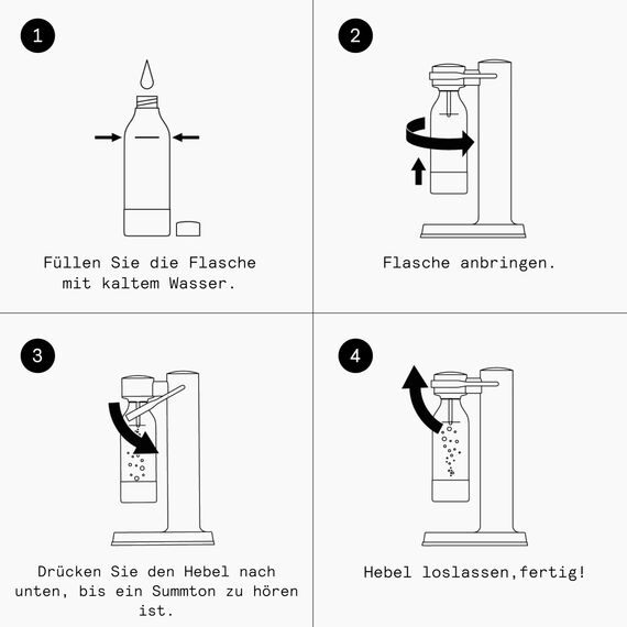 Aarke Carbonator 3, Premium Wassersprudler, Sand Finish + Aarke 60L CO2-Zylinder, 100% erneuerbares CO2