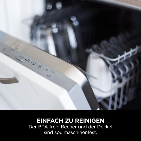 Ninja Blast Kabelloser Mini-Mixer, 530 ml, 2er-Pack, Auslaufsicherer Trinkdeckel, Wiederaufladbar, Smoothies & Proteinshakes für Unterwegs, Mixt Eis & Gefrorenes Obst, Roségold & Silber, BC151UKEUGV