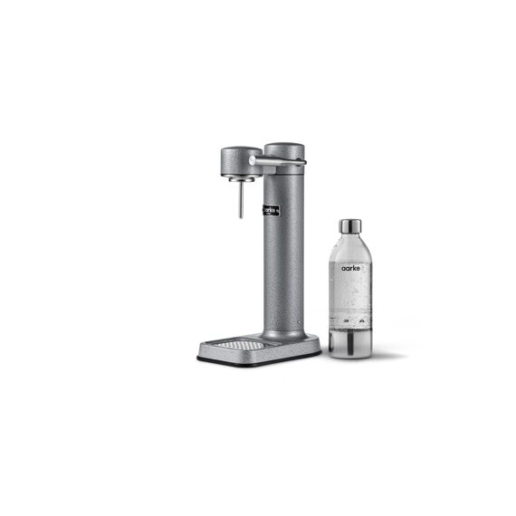 Aarke Carbonator 3, Wassersprudler aus Edelstahl mit Aarke Flasche, Hammertone Sonderedition