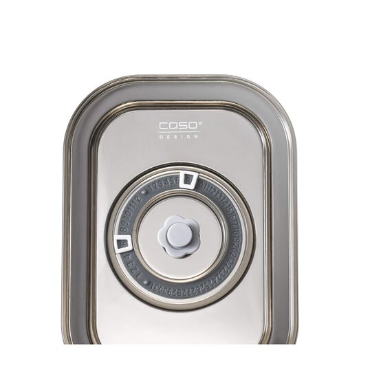 CASO VacuBoxx Eco-Duo S - Vakuum-Frischebehälter / 2 Behälter mit je 500 ml / für druckempfindliche und flüssige Lebensmittel / BPA-Frei / hitzebeständig, spülmaschinenfest, gefriergeeignet