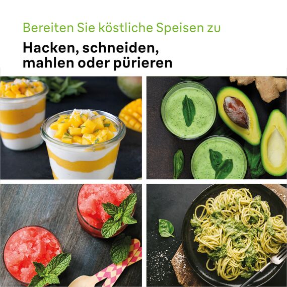 Braun MultiQuick 9 - Stabmixer mit SplashControl-Technologie, Präzise Geschwindigkeitsregelung, Active PowerDrive, Standmixer, Zerkleinerer, 600 ml Becher, 1200W, Schwarz (MQ9147X)