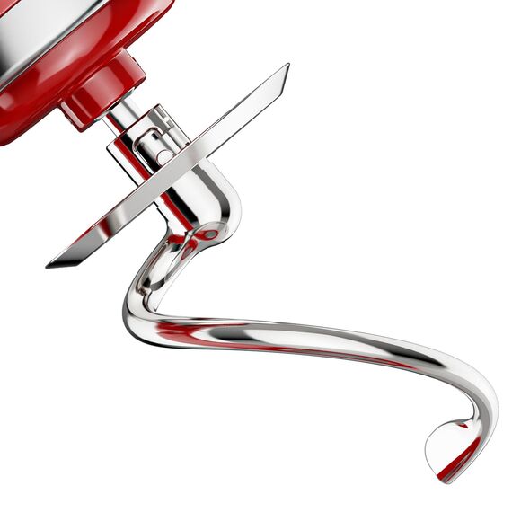 GVODE Edelstahl Knethaken für Kitchen Aid Standmixer, K45DH Knethaken für KitchenAid 4,3 und 4,7/4,8L Kipp-Kopf Standmixer, Edelstahl Teigaufsatz für KitchenAid, Spülmaschinenfest