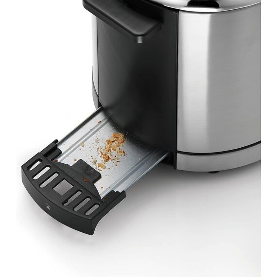 WMF Lono Toaster 2 Scheiben Edelstahl, Doppelschlitz Toaster für große Toastscheiben mit Brötchenaufsatz, 2 Scheiben, XXL-Toast, 7 Bräunungsstufen, 900 W, edelstahl matt