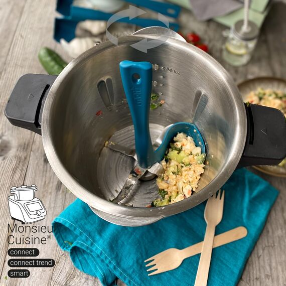 Calotti® Drehkellenspatel für Monsieur Cuisine® Connect und Smart zum Entnehmen, Schöpfen und Portionieren