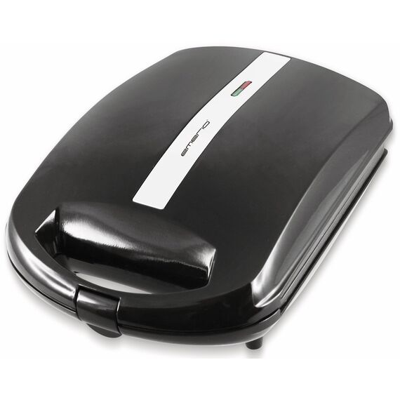 Emerio XXL Sandwich Toaster TEST GUT für alle Toastgrößen geeignet 4x große Muschelform für die ganze Familie Käse läuft nicht aus kein Verschmieren BPA frei 1300 Watt Sandwichmaker 4er