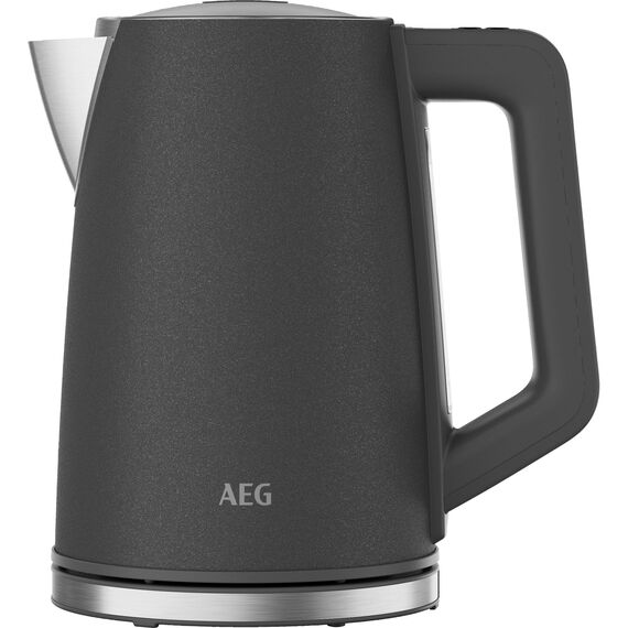 AEG Wasserkocher Deli 5 | 2400 Watt | 5 einstellbare Temperaturstufen | 1,7 l | automatische Sicherheitsabschaltung | Anti-Tropf-, Turbo- und Warmhaltefunktion | Energiesparend | Anthrazit | K5-1-6AN