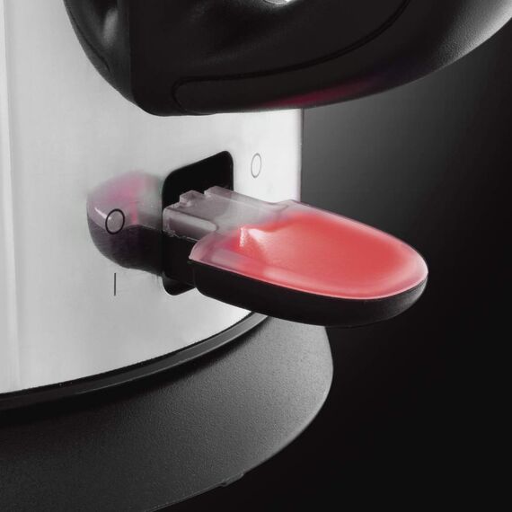 Russell Hobbs Wasserkocher klein [1l] Victory Edelstahl poliert (2400W, Schnellkochfunktion, herausnehmbarer Kalkfilter,außenliegende Wasserstandsanzeige,kleiner Reisewasserkocher) Teekocher 24990-70