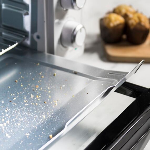 Cecotec Minibackofen Bake & Toast 2300 Weiß, 23 L, 1500 W, 3 Heizmodi, 60-Minuten-Timer, einstellbare Temperatur bis zu 230 ºC, Crumb Auffangschale