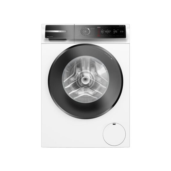Bosch WGB256041, Serie 8, Smarte Waschmaschine, 1-10kg, 1600 UpM, Made in Germany, Maximale Energie- und Wasserersparnis, Fleckenautomatik, Iron Assist, Speed Perfect, Nachlegefunktion, AquaStop