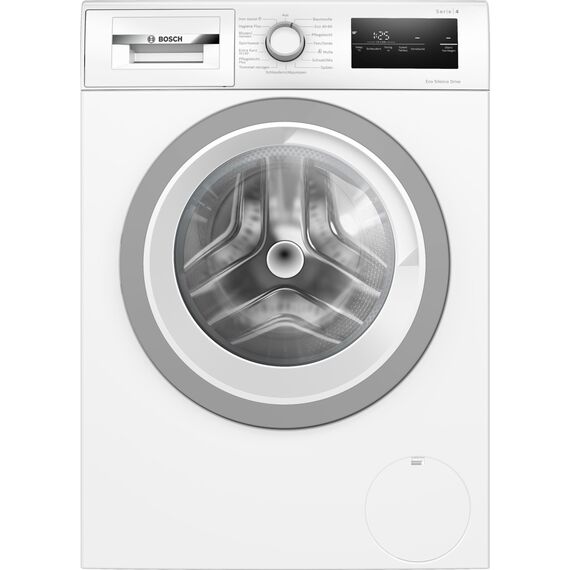 BOSCH WAN28127 Waschmaschine Serie 4, Frontlader mit 8kg Fassungsvermögen, 1400 UpM, Iron Assist, Active Water Plus, EcoSilence Drive, Speed Perfect, Weiß, 60cm