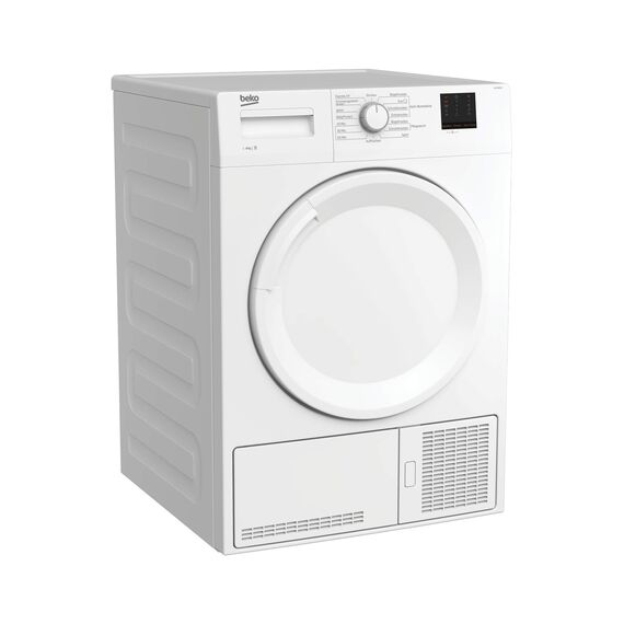 Beko DCU 8230 N b100 Kondenstrockner / 15 Programme / FlexySense - Elektronische Feuchtemessung / 8 kg Beladungskapazität / Kindersicherung / Expressprogramm