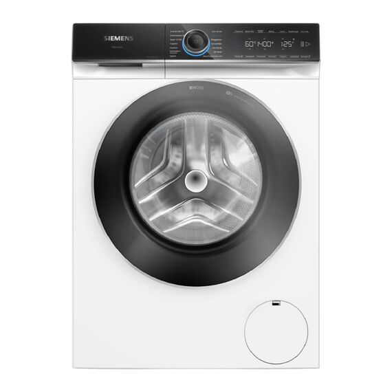 Siemens WG44B2040, iQ700, Smarte Waschmaschine 9 kg, 1400 UpM, Made in Germany, Antiflecken-System, weniger Bügeln mit smartFinish, varioSpeed für schneller saubere Wäsche, Nachlegefunktion, aquaStop