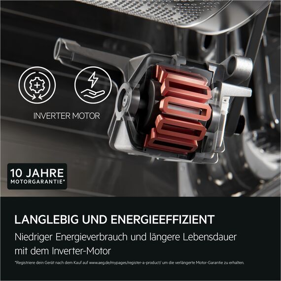 AEG Wärmepumpentrockner 8 kg, Testsieger der Stiftung Warentest, Serie 8000 AbsoluteCare - Wolle- und Seidetrocknung, C, Energiesparend, Trommelbeleuchtung, Knitterschutz, Schontrommel, TR8AMZ68