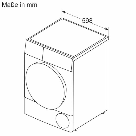 Bosch WTH85VWJN, Serie 4, Wärmepumpentrockner, 8 kg, AutoDry, Quick-40-Trocknen, Nachlegefunktion, Sensitive-Drying-System, Anti Vibration Design, 63 dB, LED-Display, Touch-Control, Zeitvorwahl