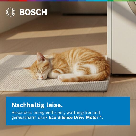 Bosch Waschmaschine 8 kg Serie 4, 1400 UpM, Leiser Betrieb, Iron Assist, Speed Perfect, Nachlegefunktion, Hygiene Plus Programm, AquaSecure Plus, Langlebig mit Ersatzteilverfügbarkeit, WAN282K4