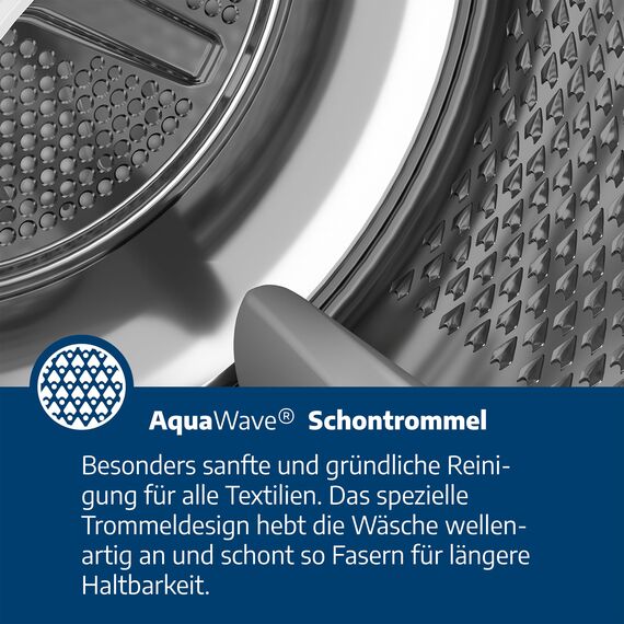 Beko BM3T3723W Wäschetrockner, 7 kg, Frontlader Kondenstrockner, allergikergeeignet, 15 Programme, kombinierter Filtermechanismus, Knitterschutz, AquaWave Schontrommel, Weiß