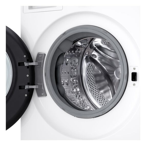 LG F4WX808YC Waschmaschine (8 kg, Energieklasse A-20%, 1.350 U/Min.) mit AI Wash, Easy-Touch Drehregler, TurboWash 360, Weiß